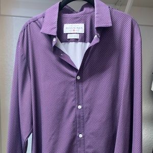 Mizzen+Main XL Leeward Long Sleeve Dress Shirt